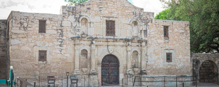 The Alamo in San Antonio, Texas